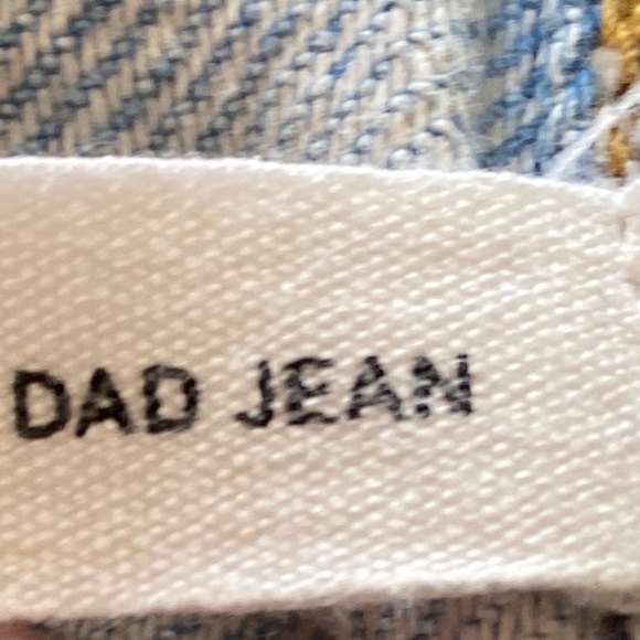 PacSun Eco Light Blue Distressed Dad Jeans - Picture 16 of 16
